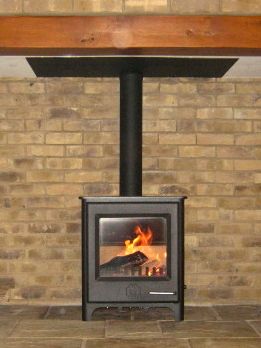 Woodwarm Fireview 5kW multifuel stove near Stamford