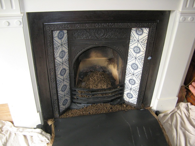 Fireplace to be altered and a new multifuel stove and chimney liner fitted