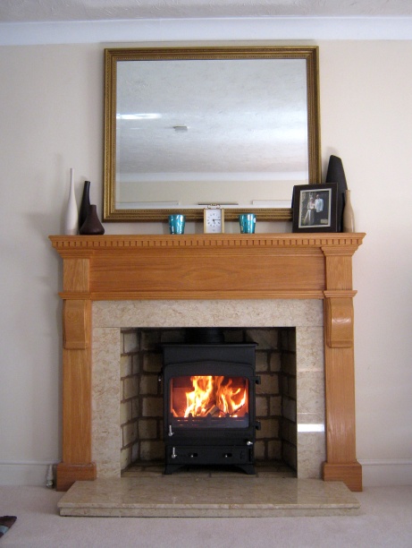 New efficient woodburner installed by Fotheringhay Woodburners