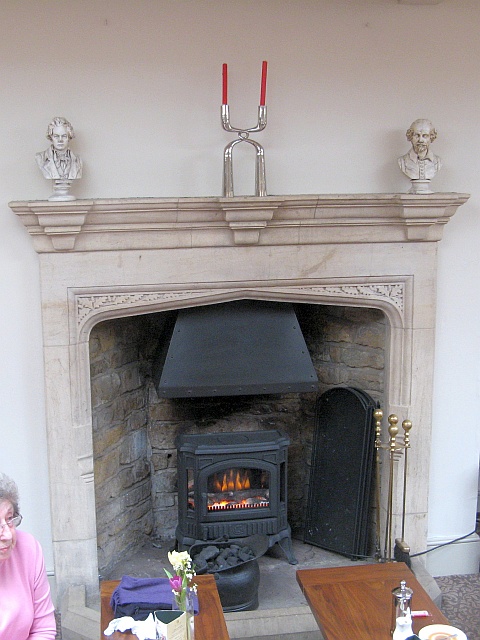 Old unsafe open fire and hood before replacement with new efficient Franco-Belge stove by Fotheringhay Woodburners