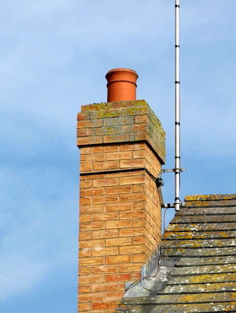 Chimney in good order ready for flexible flue liner installation