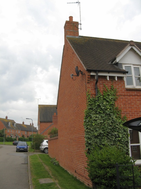 Modern brick chimney tested and birdguard fitted by Fotheringhay Woodburners