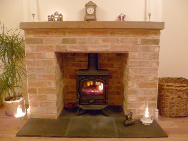 Franco-Belge Belfort multifuel stove installed by Fotheringhay Woodburners