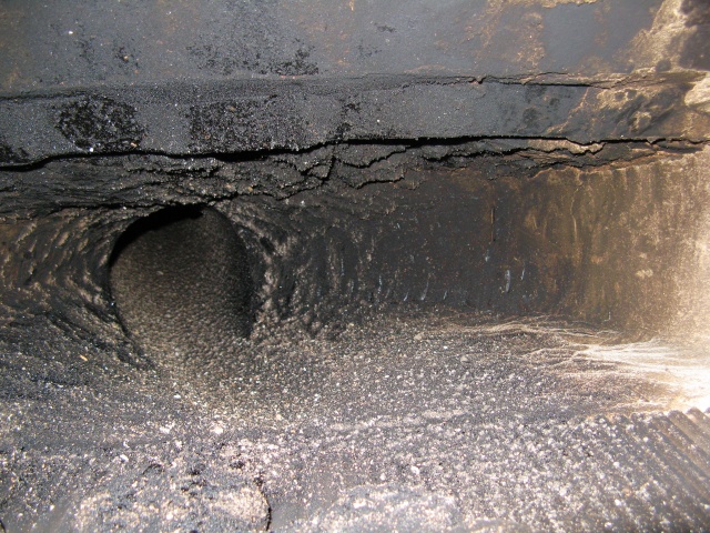 Pumice cast in situ liner will be pressure smoke tested by a Fotheringhay Woodburners HETAS installer