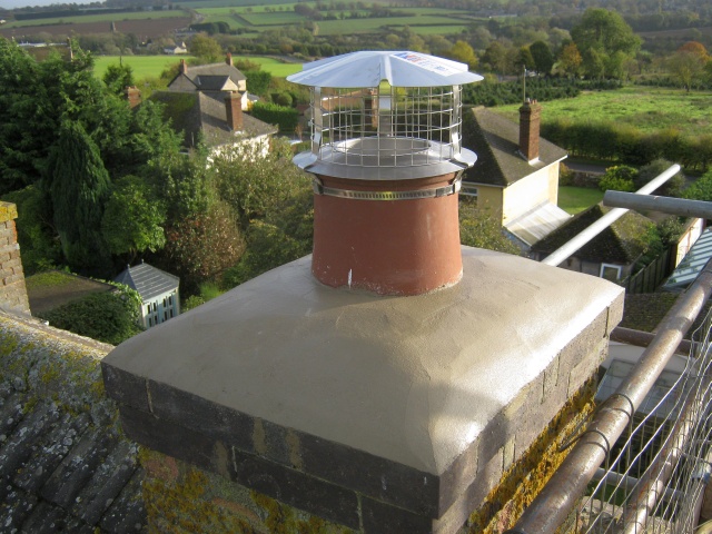 New chimney lining installed and chimney repairs completed by Fotheringhay Woodburners engineers