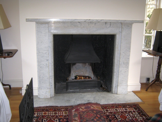 Old open fire to be replaced with new multifuel stove and chimney liner by Fotheringhay Woodburners